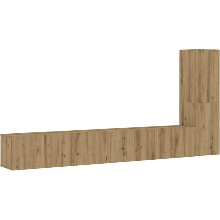 vidaXL TV-Wandschränke 3 Stk. Artisan-Eiche Holzwerkstoff 3328984