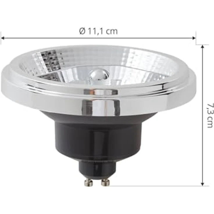 Arcchio LED GU10 Lampe ES111, 11W, energieeffiziente Leuchte für gemütliche Beleuchtung in Wohnräumen – Bild 4