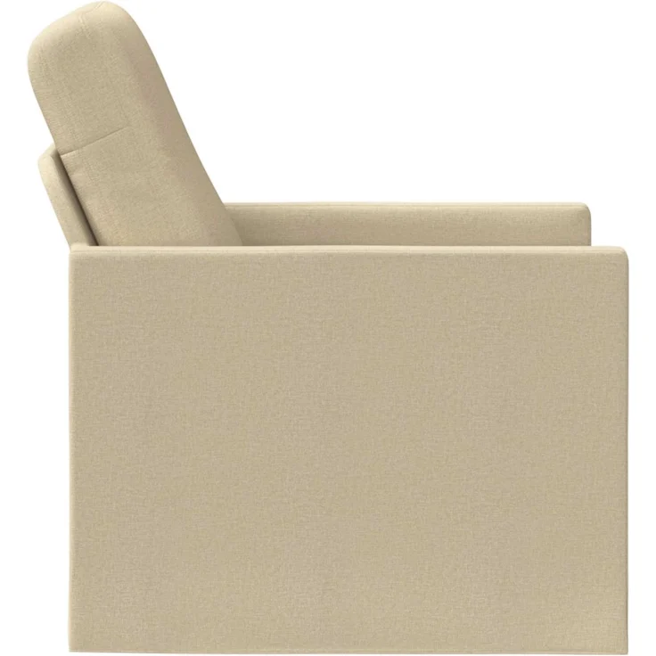 vidaXL Einzelsofa Creme 70 x 81 x 82 cm Stoff 42041014 – Bild 3