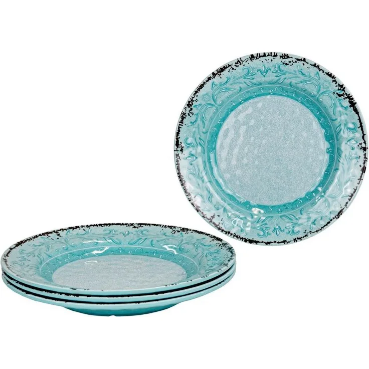 Gimex Suppenteller Stone Line opal 4 teilig