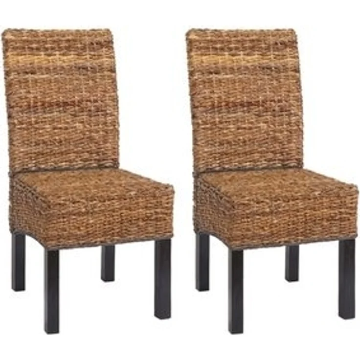 MCW Esszimmerstuhl Loiret-2 (Set, 2 St), 2er-Set, Bananengeflecht, wahlweise mit oder ohne Kissen – Bild 6