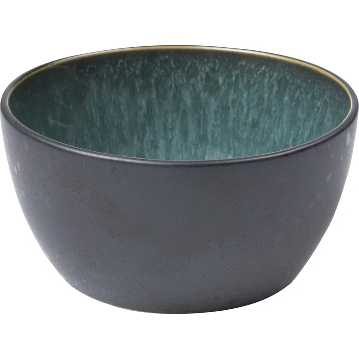 Bitz Schüssel schwarz / grün 14 cm