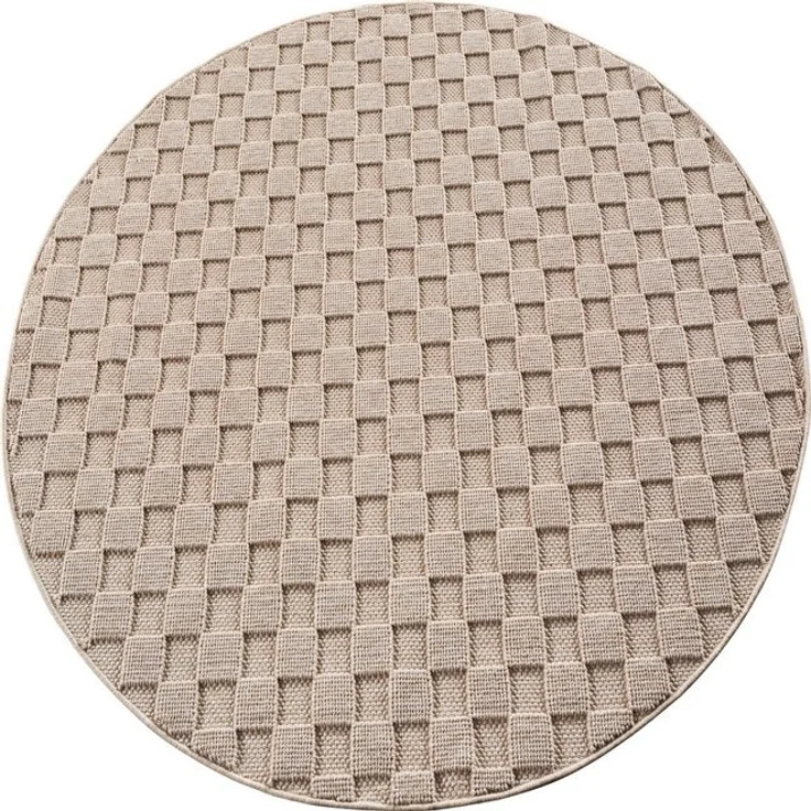 Carpettex Designteppich Einfarbig Boucle Loop, Rechteckig, Höhe: 7 mm, Teppich Wohnzimmer, Schlafzimmer, Gästezimmer – Bild 4