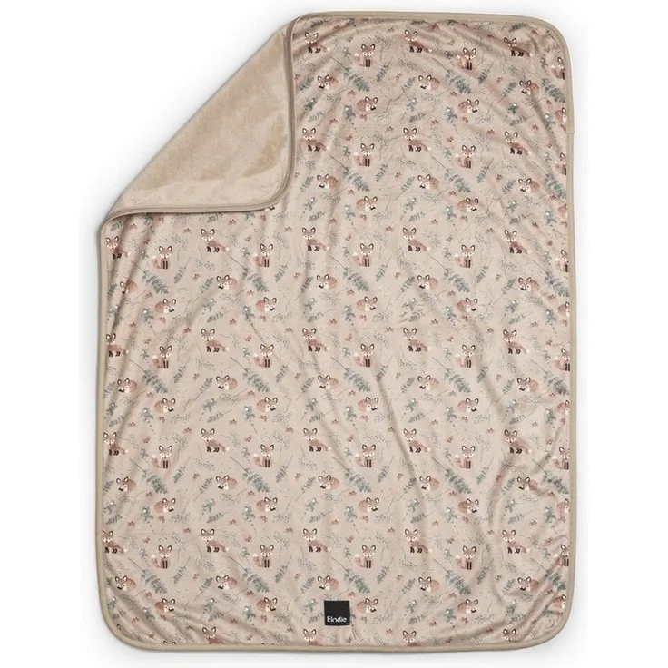 Kinderdecke Pearl Velvet Decke - Nordic Woodland, Elodie
