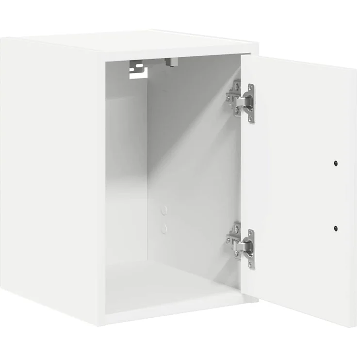 vidaXL Garagen-Wandschrank Weiß Holzwerkstoff 860607 – Bild 4