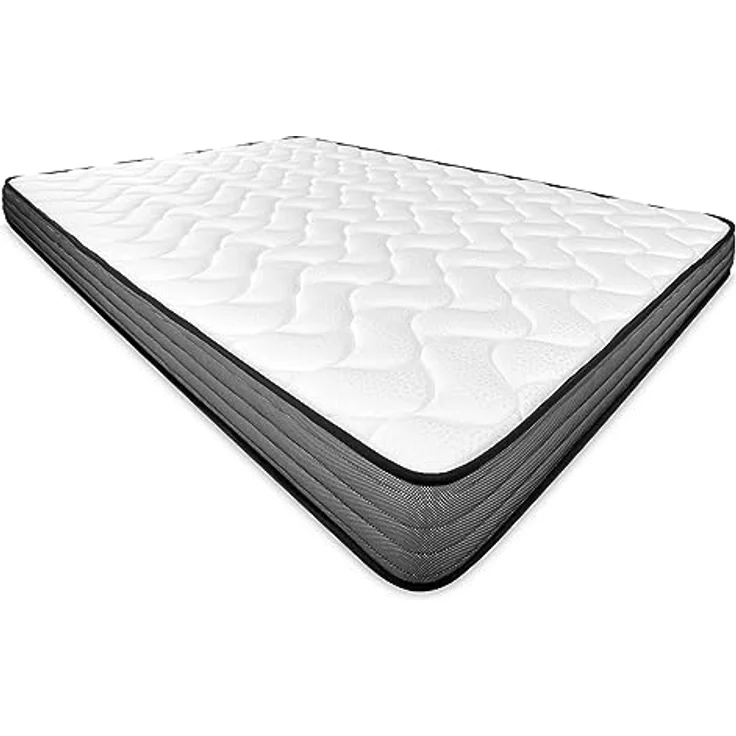 Homey - Wendbare Matratze Andrea, 90x200 cm, ideal für Nestbetten oder Etagenbetten, milbendicht, antibakteriell und hypoallergen – Bild 2