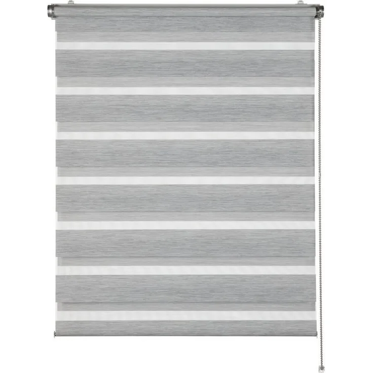 Doppelrollo Doppelrollo Tilda, SCHÖNER WOHNEN-Kollektion, transparent, mit Bohren/ohne Bohren, freihängend, Klemmfix, geklemmt, silberne oder weiße Rollo-Technik