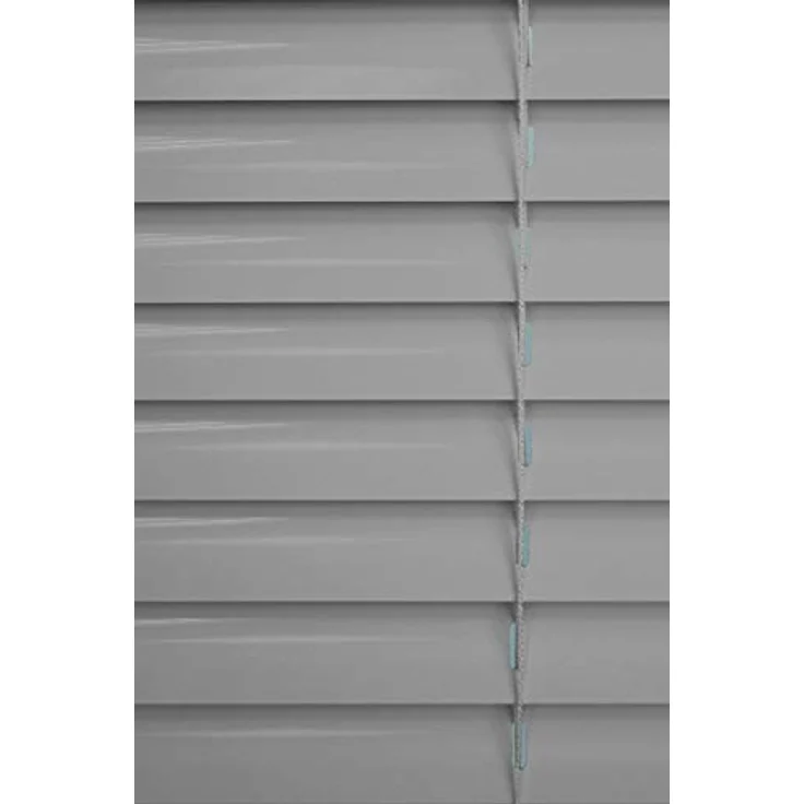 Alujalousie 20mm verspannt (B x H) 120cm * 130cm in silber, frei verschiebbar – Bild 3