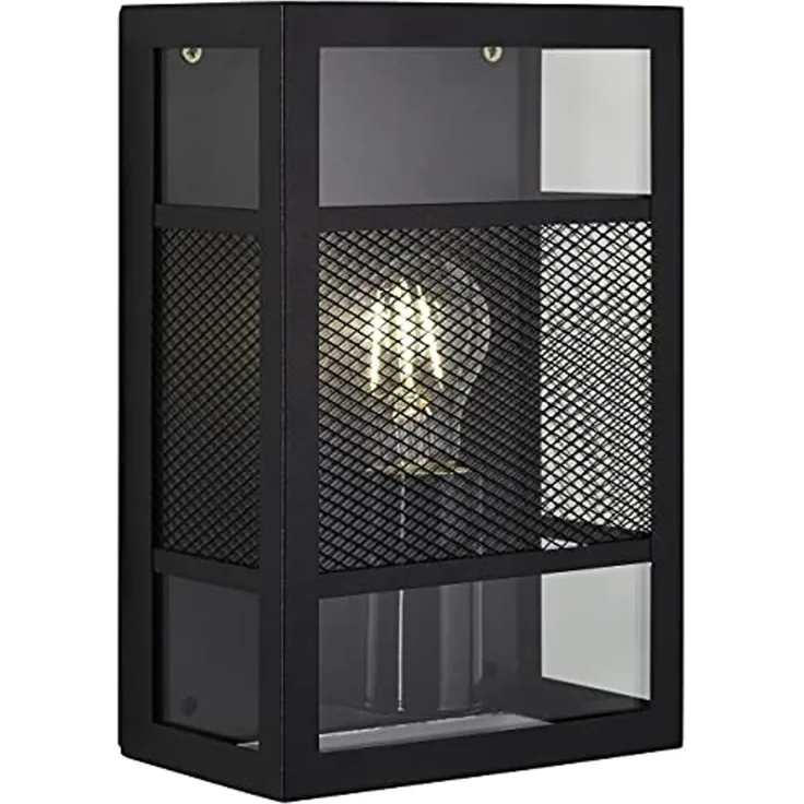 Brilliant Leuchten No. 96409-06 Außenwandleuchte Getta E27 IP44 schwarz