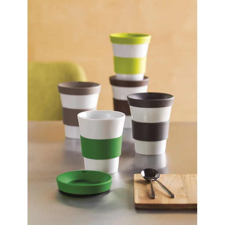KAHLA cupit To Go Becher 0,35 l Banderole smaragd green – Bild 6