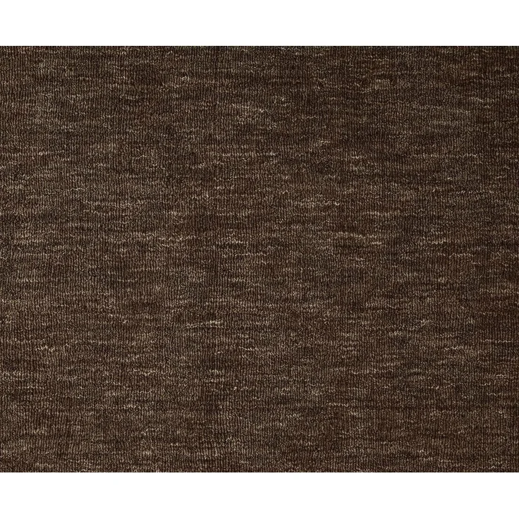 TaraCarpet Wollteppich TaraCarpet Vanessa Wool strapazierfähiger Schurwollteppich Handarbeit, rechteckig, Höhe: 14 mm, Wollteppich Vanessa braun Wohnzimmer Schlafzimmer Flur ca 130x190 – Bild 2