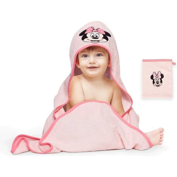 Disney Handtuch Set Disney Hooded Towel Set - 2 pcs Multicolor 80x80cm + 15x20 cm, 100% Baumwolle – Bild 4