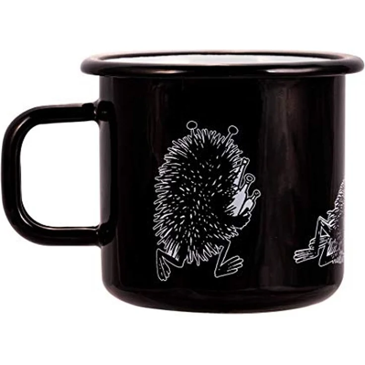 Muurla Kinderbecher Tasse Mumins Stinky Schwarz (370 ml) – Bild 3