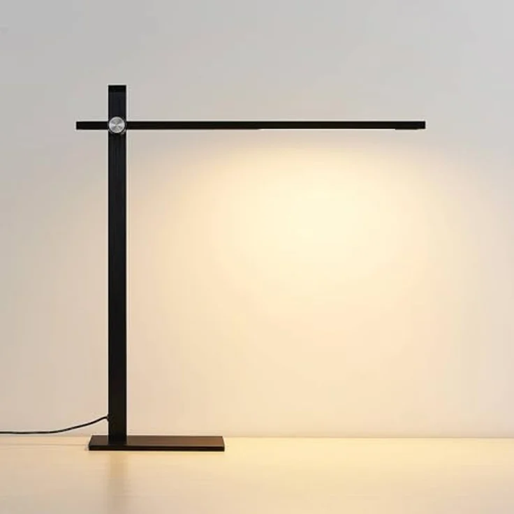 Lucande LED-Tischleuchte Wasko, dimmbar, schwarz, Metall, 4-stufige Helligkeitsregulierung – Bild 4