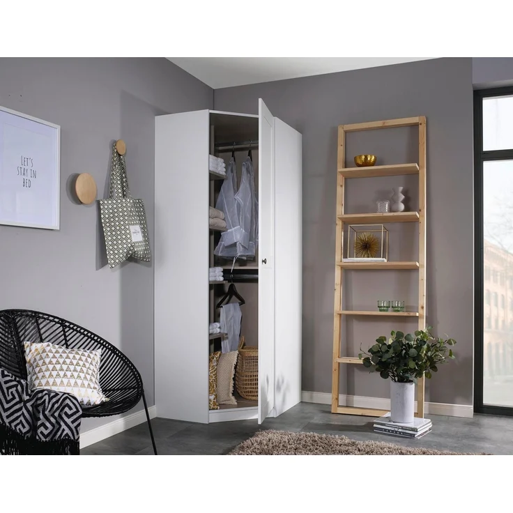 rauch Eckkleiderschrank Skagen im Landhaus-Stil – Bild 3