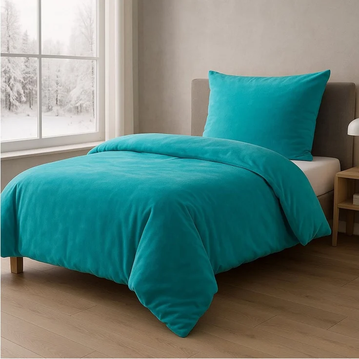 Malika Bettwäsche 200x200 + 2x 80x80 cm Cashmere Touch Bettwäsche, atmungsaktiv, Für Allergiker geeignet, pflegeleicht, angenehm weicher Stoff – Bild 1