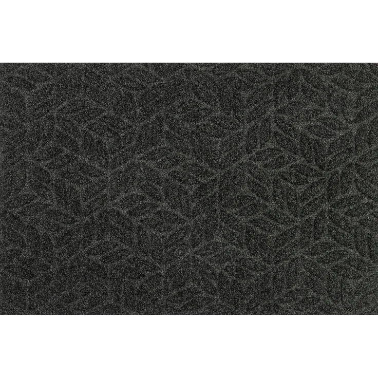 wash+dry by Kleen-Tex Teppich DUNE Leaves Dark Grey, rechteckig, Höhe: 8 mm – Bild 2