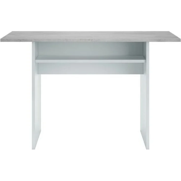 habeig Küchentisch Esszimmertisch Esstisch Klapptisch Tisch Küche klappbar weiß 120x70cm, aufklappbar – Bild 4