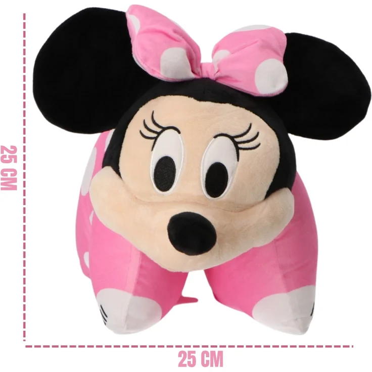 Disney Minnie Mouse Kissen Playfriend 35 x 30 cm Dekokissen für Kinderzimmer – Bild 2
