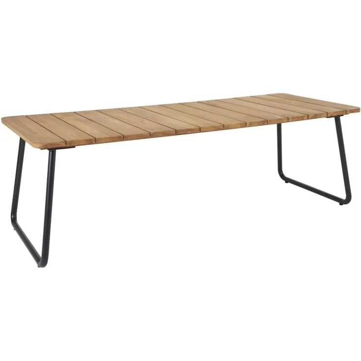 Brafab Nolli Gartenesstisch Aluminium/Teak