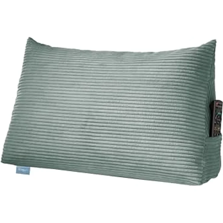 XDREAM Rückenkissen ergonomisches Keilkissen für Bett und Sofa, 1-tlg, als Kopfkissen oder Venenkissen verwendbar, mit praktischem Seitenfach – Bild 6