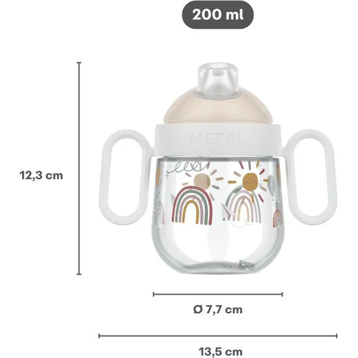 Mepal MIO Antitropf-Trinklernbecher 200 ml Little Farm (2025) – Bild 4