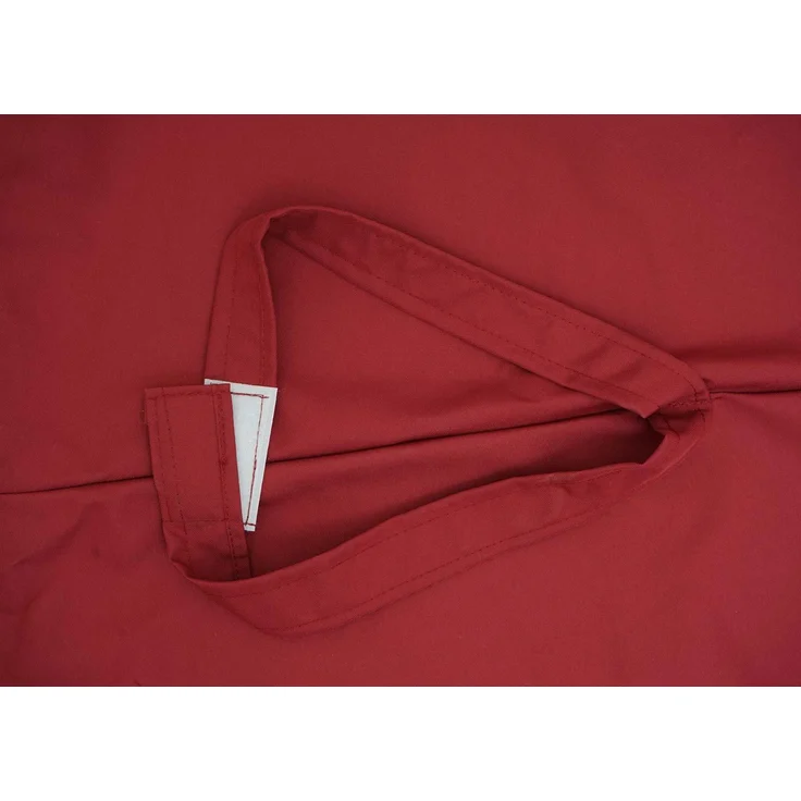 Sonnenschirmbezug HWC-A96, 8 Streben rund Ø3m 220g/m² Polyester, Ersatz-Bezug z.B. für Ampelschirm HWC-A96 ~ bordeaux – Bild 3