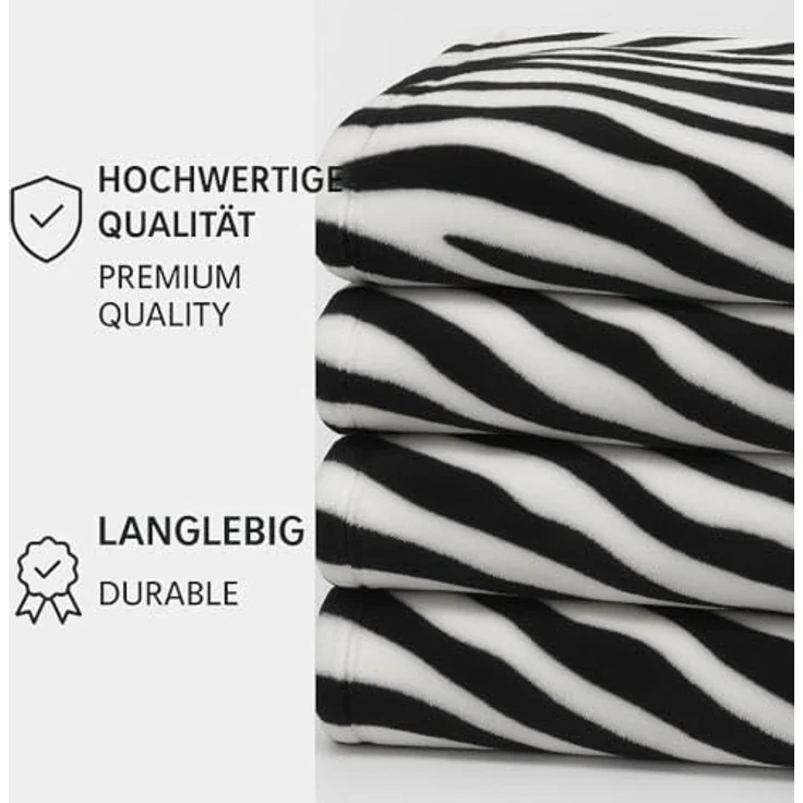 Wohndecke Betz Kuscheldecke MODENA Größe 150x200cm, Betz, Fleecedecke Flauschig Decke - Wohndecke Warm Weich – Bild 3