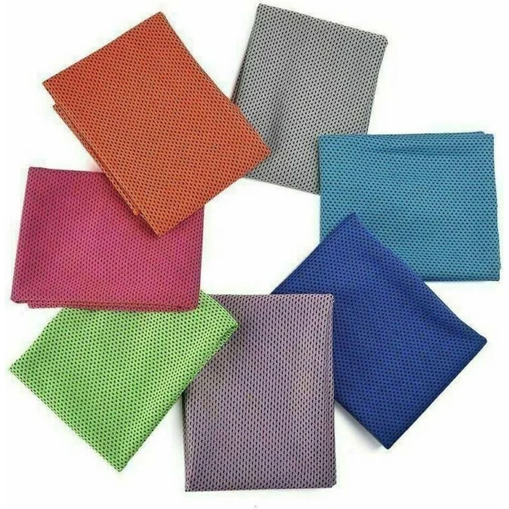 FELIXLEO Sporthandtuch Kühlendes Handtuch 12er Set Kühltücher Sport Cooling Towel für Yoga, (24-St) – Bild 4