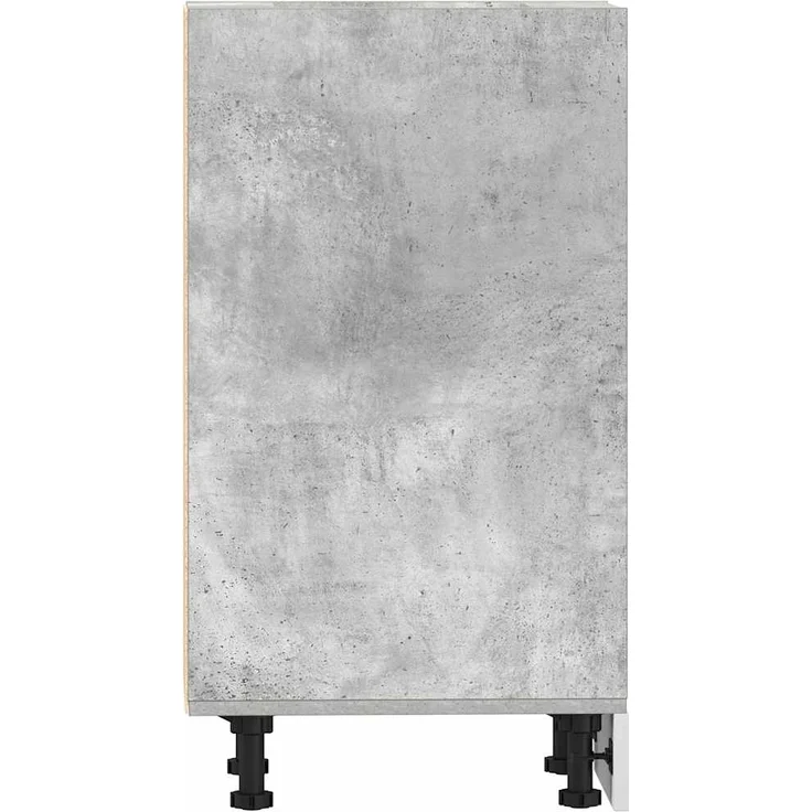vidaXL Unterschrank Riga Betongrau 30x44,5x81,5 cm Holzwerkstoff 854196 – Bild 4