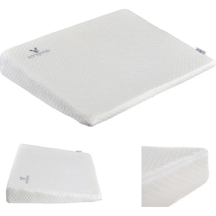 Cangaroo Babykissen Adore, Anti-Reflux, Größe 60 x 45 x 9 cm, Bezug abnehmbar weiß