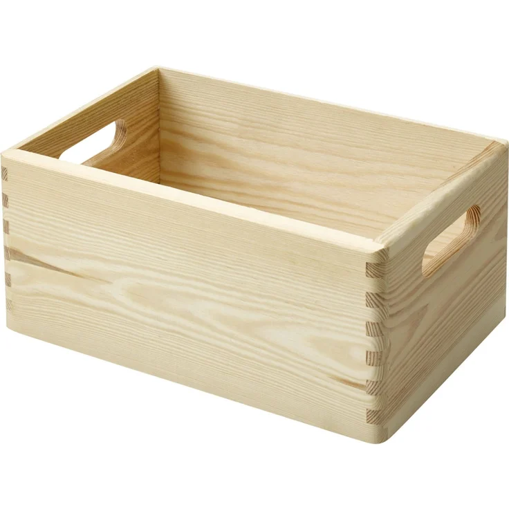 Stapelbox Holz Größe S 30 x 20 x 13,5 cm – Bild 2