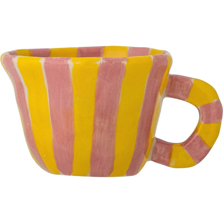 Bloomingville Tasse Bloomingville Nini Tasse, Rose, Steingut, 100 ml, Steingut – Bild 1