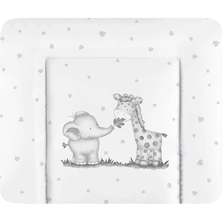 Julius Zöllner Wickelauflage Softy Rand 3-seitig abgesteppt 85x75 Dschungelbande