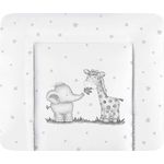 Julius Zöllner Wickelauflage Softy Rand 3-seitig abgesteppt 85x75 Dschungelbande