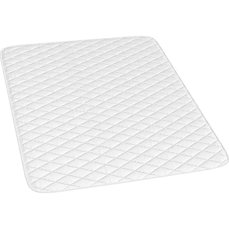 Matratzenschoner Weiß 160 x 200 cm Versteppung Vitalispa