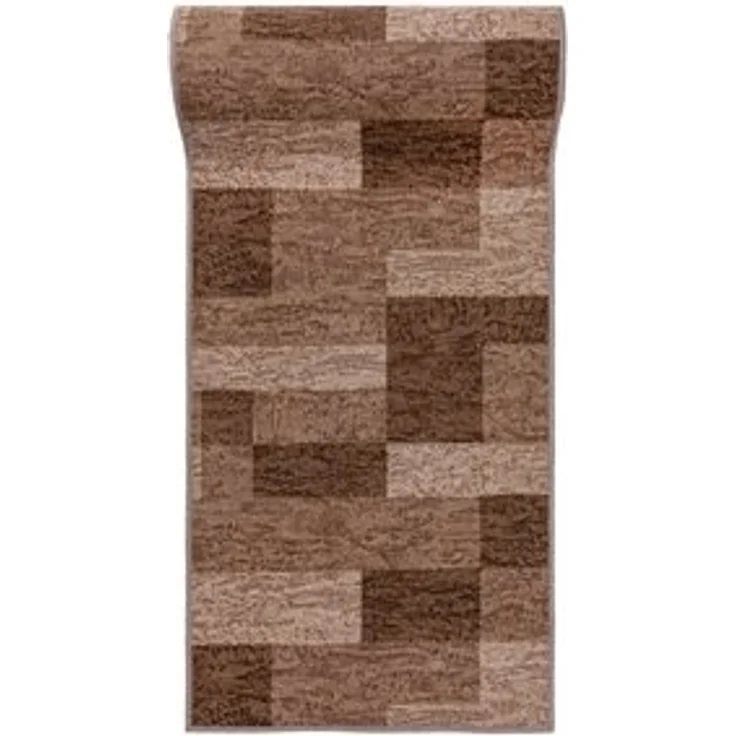 Mazovia Läufer Läufer Teppichläufer Brücke - Vorzimmer Küche - Beige, 67 x 100 cm, Kurzflor, Rutschfest, Meterware, Verschiedene Größen – Bild 6