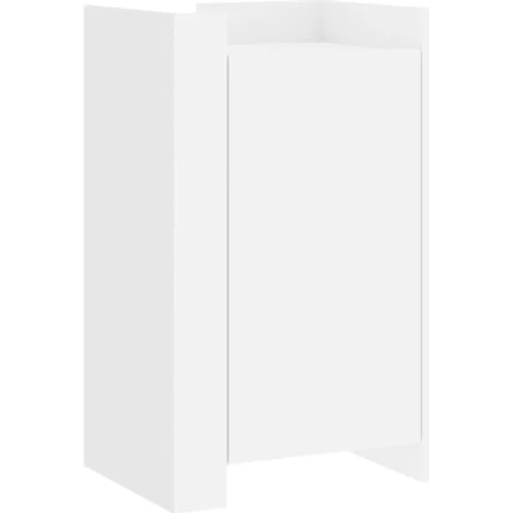 vidaXL Sideboard Weiß 45x35x75 cm Holzwerkstoff 848395 – Bild 2