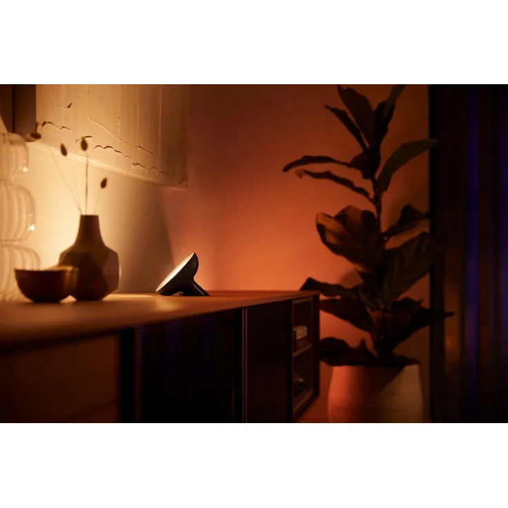 Philips Hue Bloom Tragbare Tischleuchte - BT - Schwarz – Bild 2
