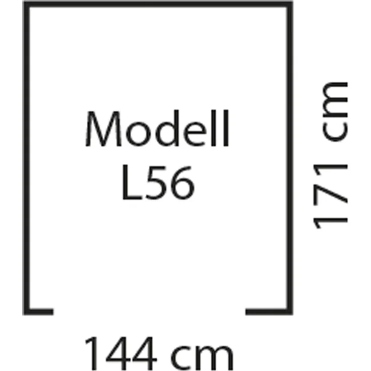 Globel Gerätehaus "Wand-Zierde LeanTo" 56, jade – Bild 4