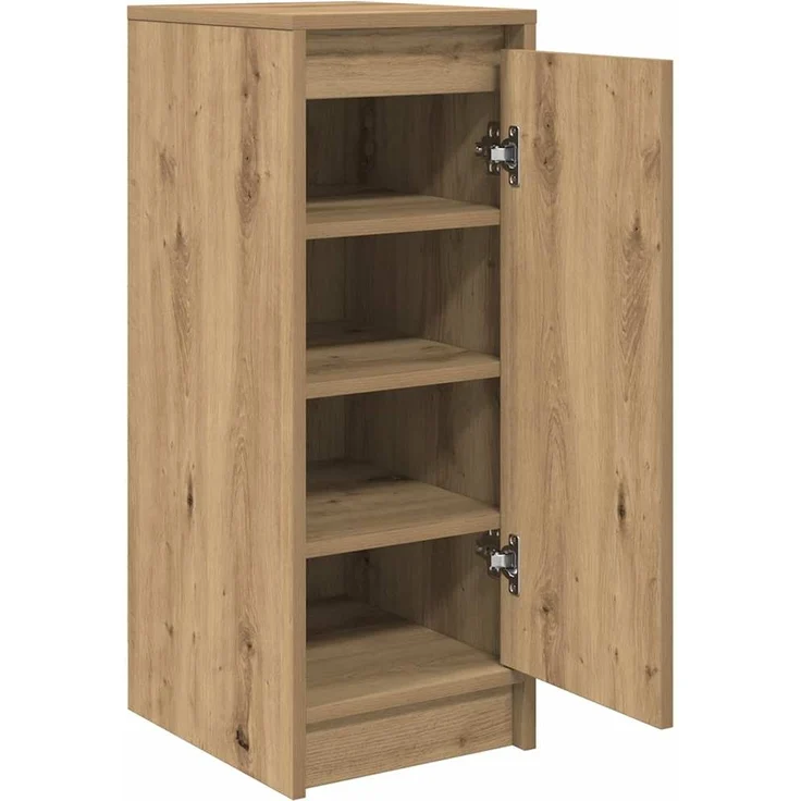 vidaXL Schuhschrank Artisan-Eiche 29,5x34x76 cm Holzwerkstoff 861867 – Bild 4