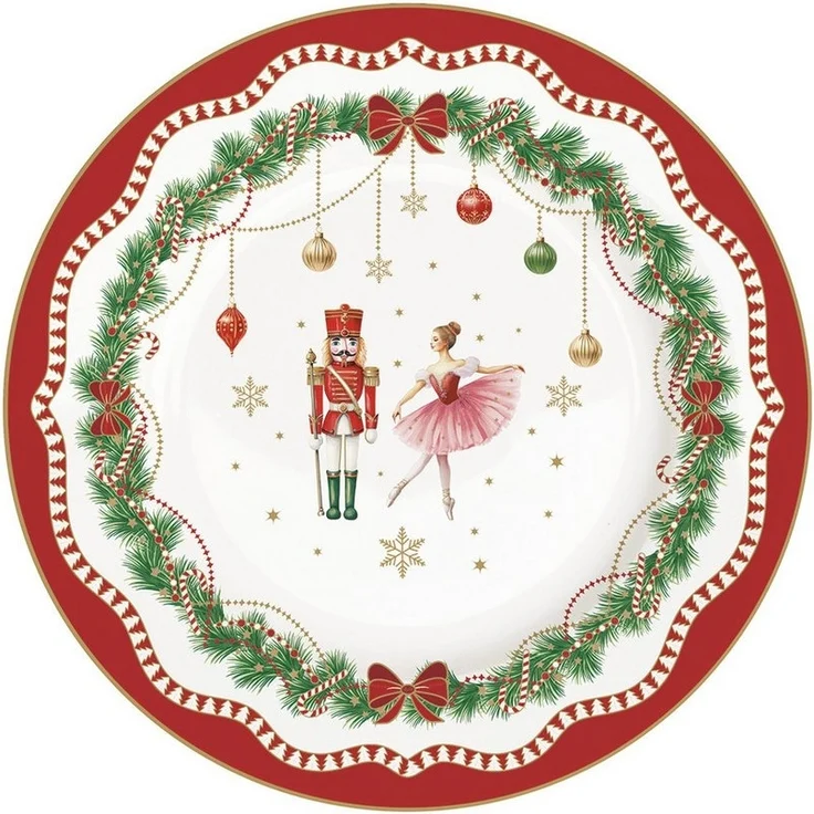 EasyLife Teller MNOE944 - "Magie de Noel" klein in Geschenkver, 19 cm, (1 St) – Bild 5