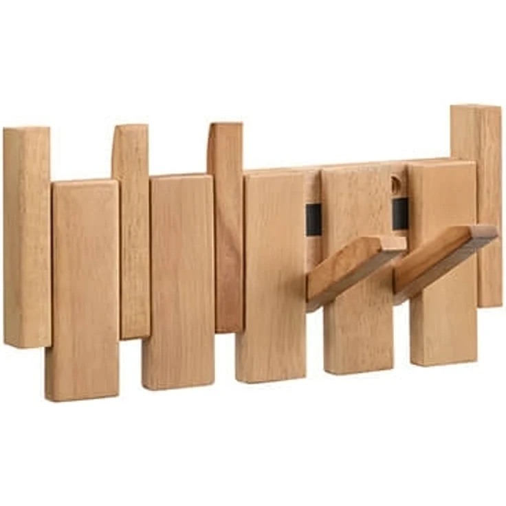 HOME DELUXE Garderobenleiste PORTE Hellbraun - 32 x 15 cm – Bild 4