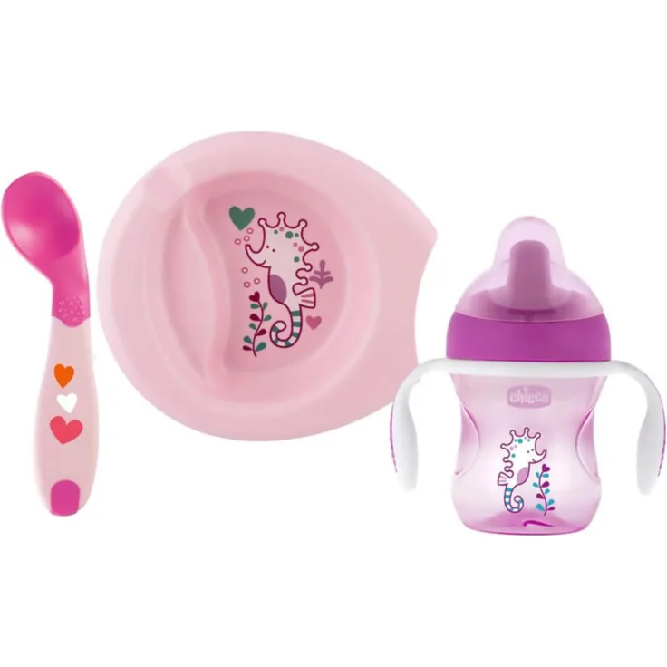 Chicco Kindergeschirr-Set Geschenkset (4-tlg)