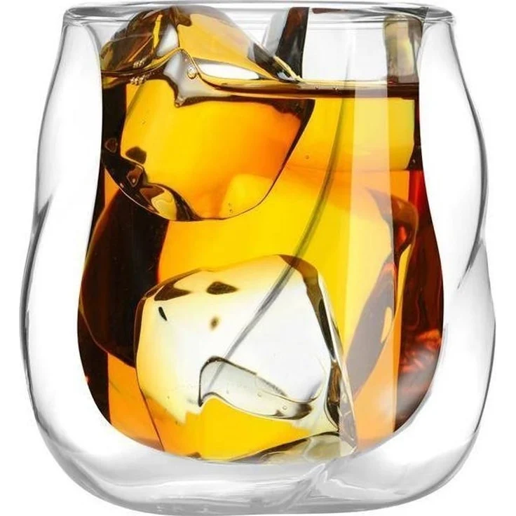 Vialli Design Doppelwandiges Whiskyglas Enzo 320 ml 8487