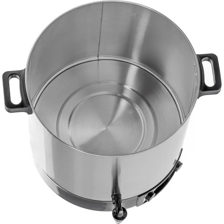 Adler Kochtopf AD 4496, Elektrischer Pasteurisierungstopf, 28L, 2600W, LCD Anzeige, silber – Bild 3