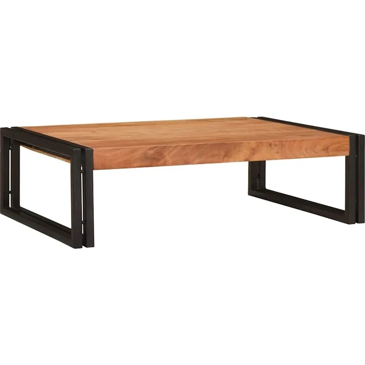 vidaXL Badregal mit Regal Braun 80 x 50 x 23 cm Massivholz Akazie 4102758 – Bild 1