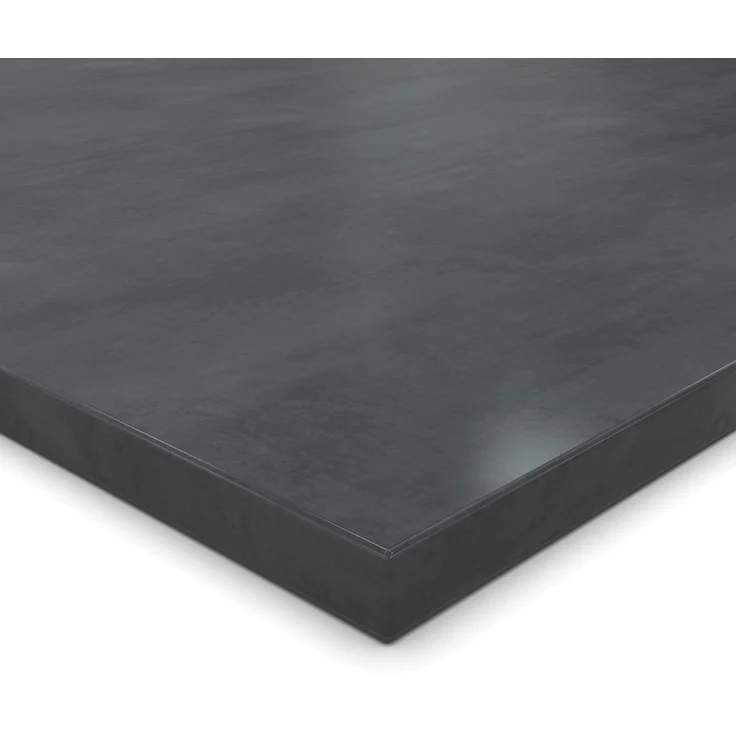 Dekor Spanplatte 19mm Tischplatte Beton Art Infinity 42238 DP mit ABS Kante Umleimer - Größe 80 x 90 cm - Höhe 1,9 cm - Farbe Beton Art Infinity – Bild 1
