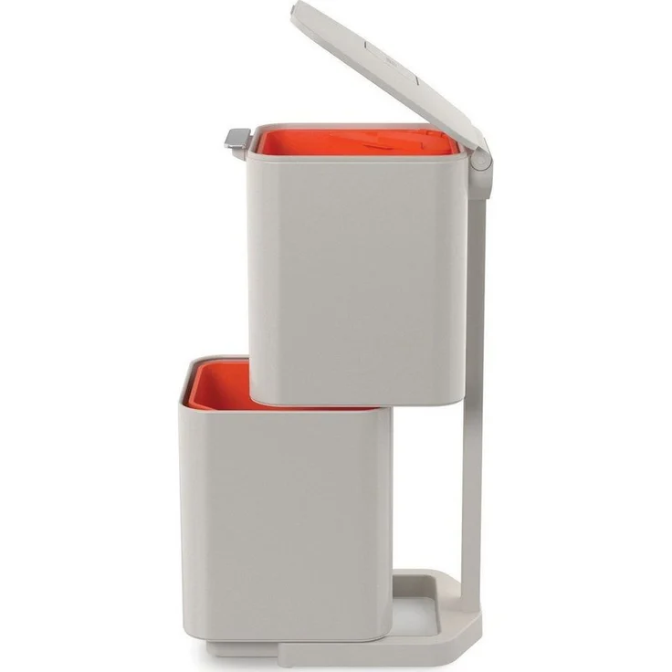 Joseph Joseph Mülleimer Totem 40 L Steingrau – Bild 2