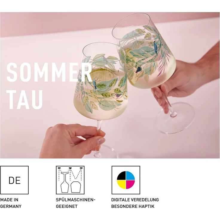 Ritzenhoff 2931018 Aperitifglas #18 SOMMERTAU HUGO von Anna D'Andrea 2024 in Geschenkbox – Bild 3